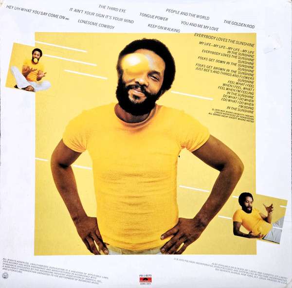 Everybody Loves The Sunshine - Ayers, Roy Ubiquity