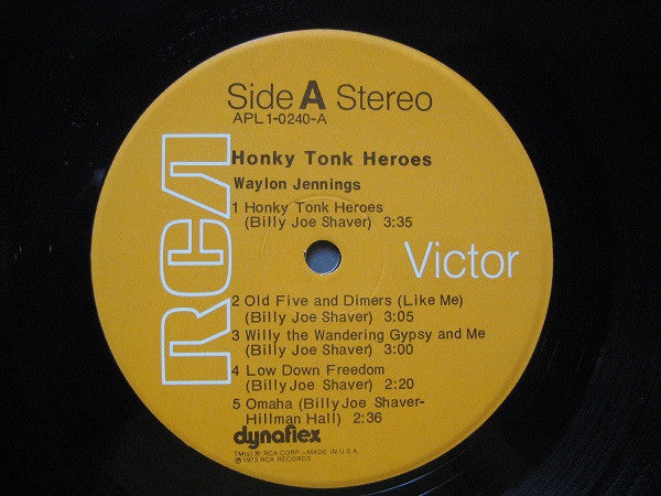 Honky Tonk Heroes - Jennings, Waylon