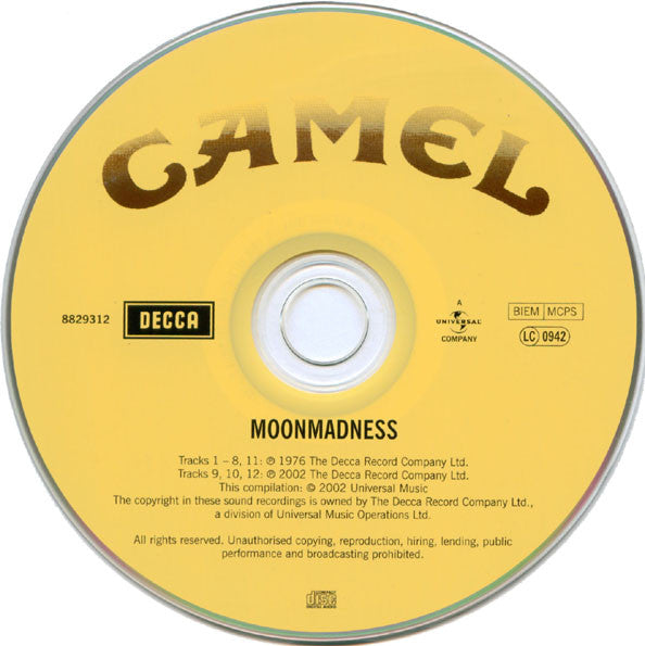 Moonmadness - Camel