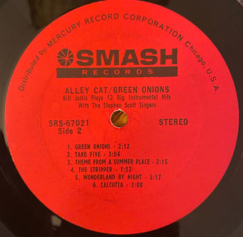 Alley Cat / Green Onions: Bill Justis Plays 12 Big - Justis, Bill