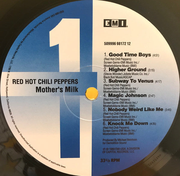 Mother's Milk - Red Hot Chili Peppers