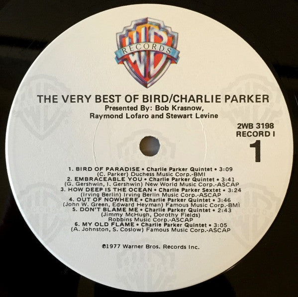 The Very Best Of Bird - Parker, Charlie