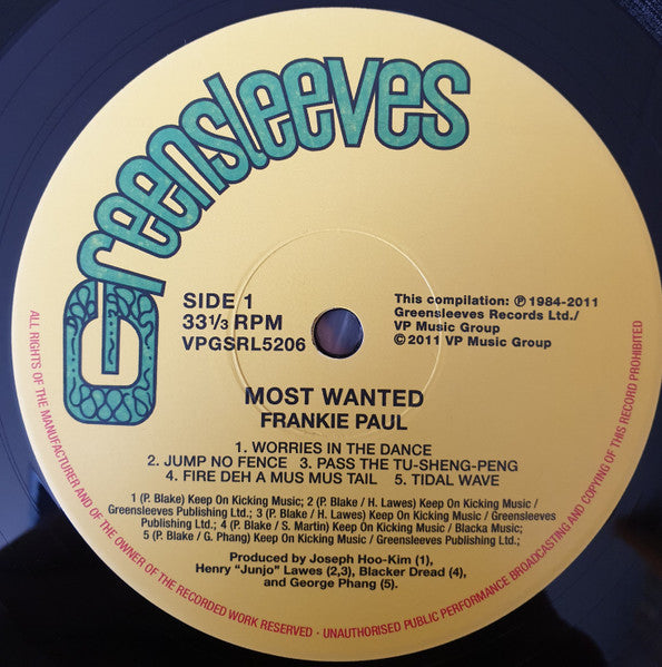 Most Wanted - Paul, Frankie