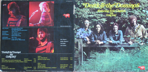Featuring Eric Clapton In Concert - Derek & The Dominos