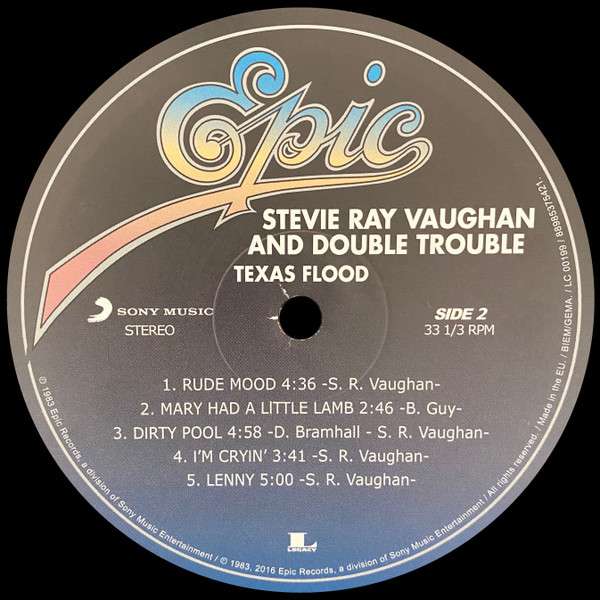 Texas Flood - Vaughn, Stevie Ray & Double Trouble