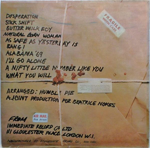 As Safe As Yesterday Is - Humble Pie