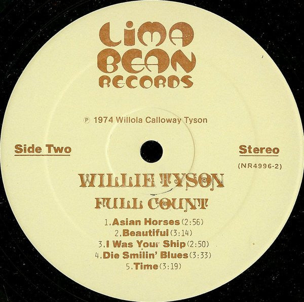 Full Count  - Tyson, Willie