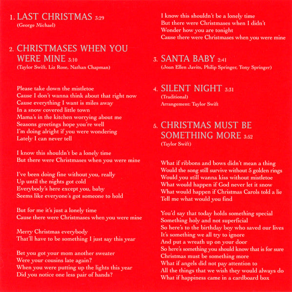 The Taylor Swift Holiday Collection - Swift, Taylor