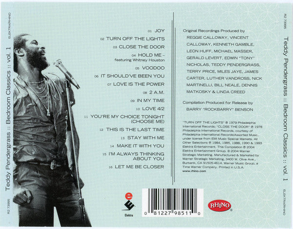 Bedroom Classics - Pendergrass, Teddy