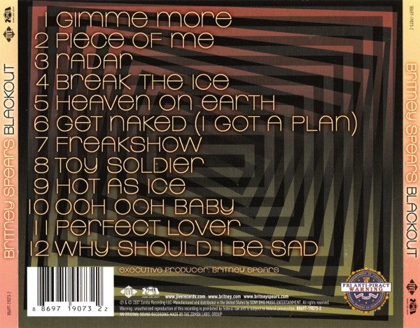 Blackout - Spears, Britney