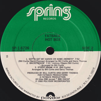 Hot Box - Fatback