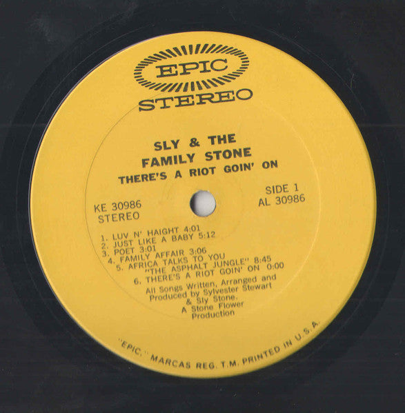 There's A Riot Goin' On - Sly & The Family Stone