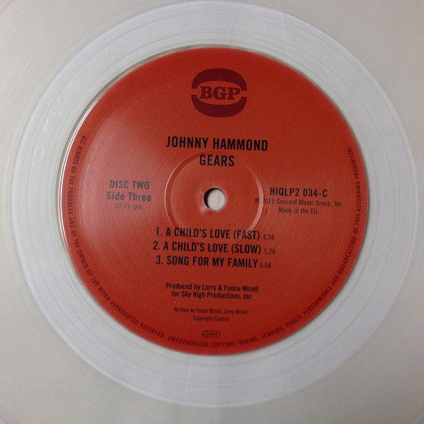 Gears - Hammond, Johnny