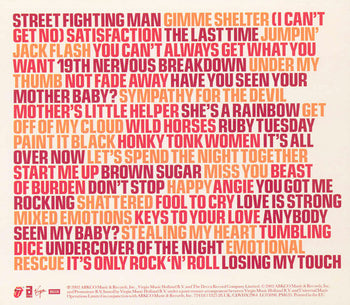 Forty Licks - Rolling Stones