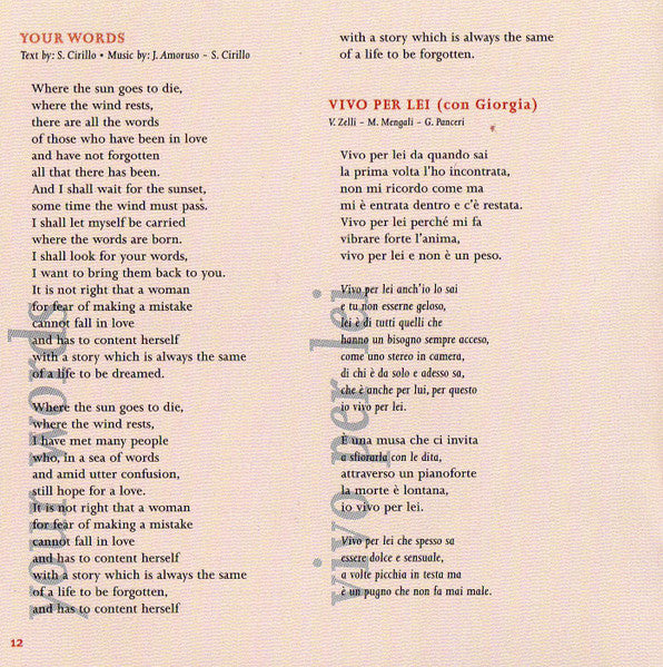 Romanza - Bocelli, Andrea