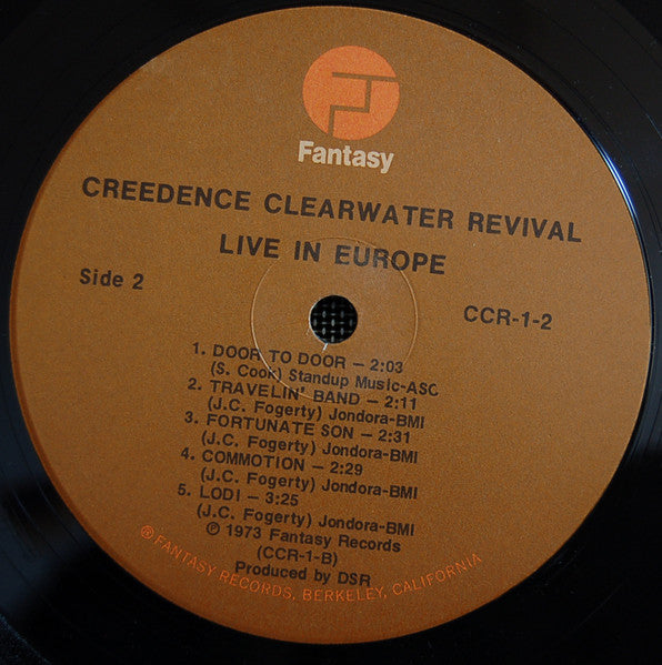 Live In Europe - Creedence Clearwater Revival