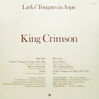 Larks' Tongues In Aspic - King Crimson