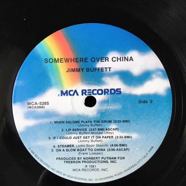 Somewhere Over China - Buffett, Jimmy