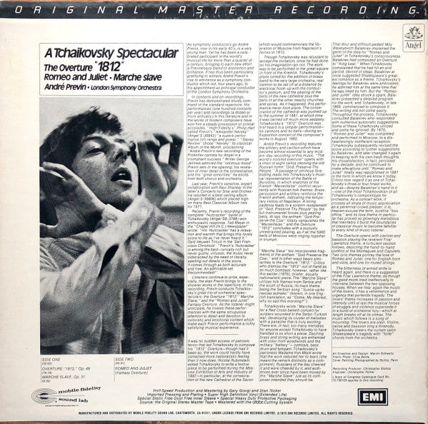 A Tchaikovsky Spectacular - London Symphony Orchestra