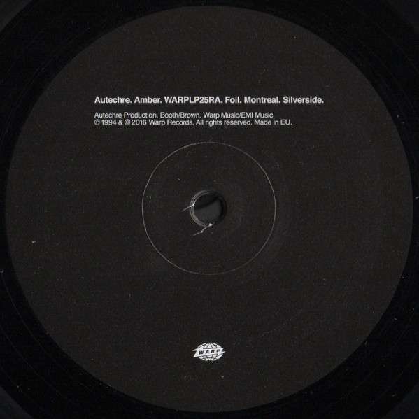 Amber [Vinyl] - Autechre