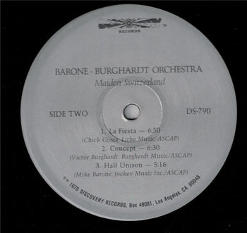 Maiden Switzerland - Barone - Burghardt Orchestra