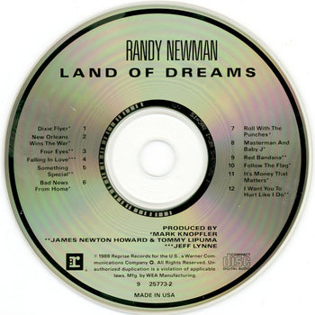 Land Of Dreams - Newman, Randy