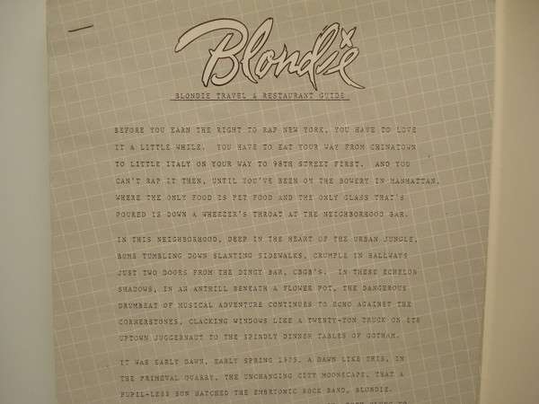 Eat To The Beat - Blondie