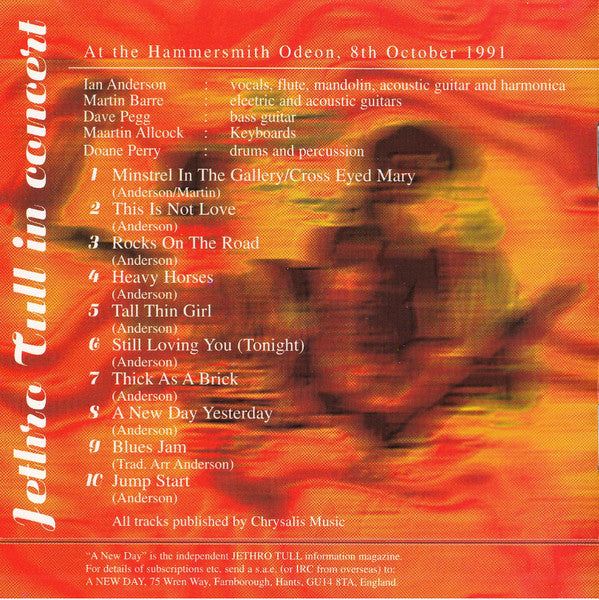 In Concert - Jethro Tull