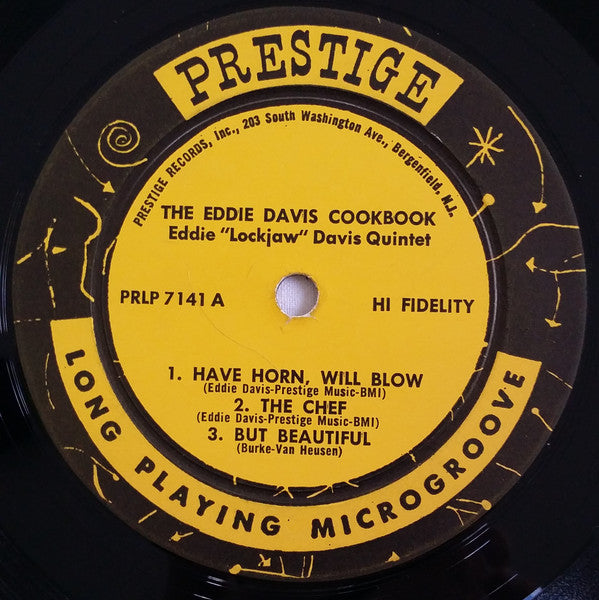 The Eddie Lockjaw Davis Cookbook - Davis, Eddie "lockjaw"