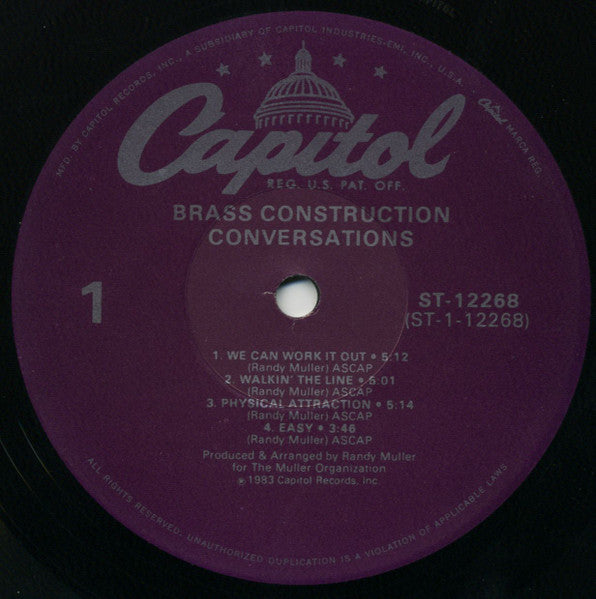 Conversations - Brass Construction