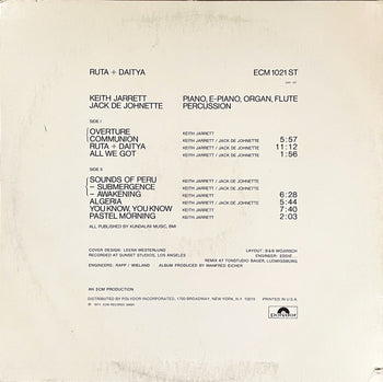 Ruta And Daitya - Keith Jarrett