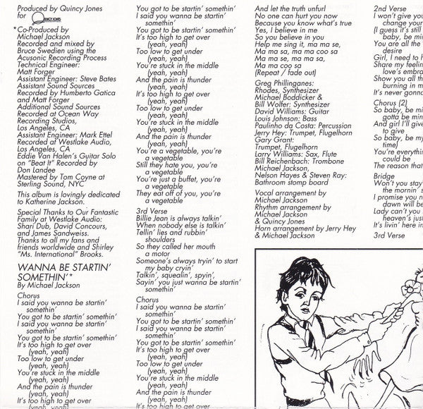 Thriller - Jackson, Michael