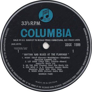 Rhythm And Blues At The Flamingo - Fame, Georgie