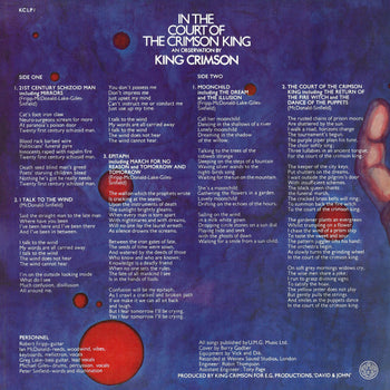 In the Court of the Crimson King - King Crimson [LP]