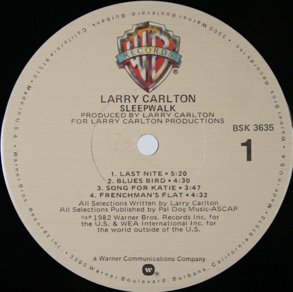 Sleepwalk - Carlton, Larry