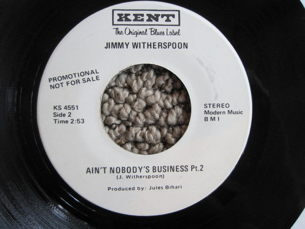 Ain't Nobody's Business - Witherspoon, Jimmy