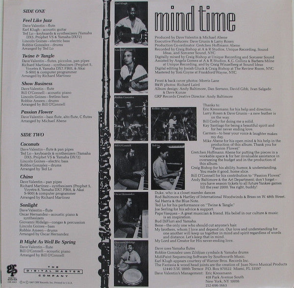 Mind Time - Valentin, Dave