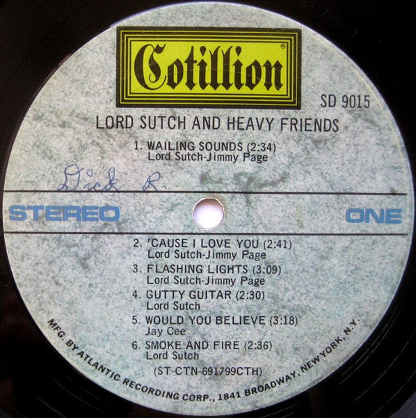 Lord Sutch And Heavy Friends - Lord Sutch And Heavy Friends