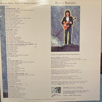 Music For Planets, People & Washing Machines - Bernsen, Randy