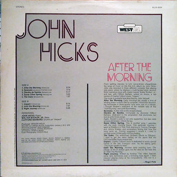 After The Morning - Hicks, John
