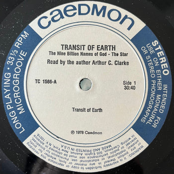 Transit Of Earth And The Nine Billion Names Of God - Clarke ,C. Arthur