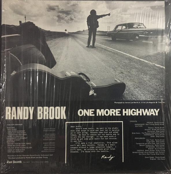 One More Highway - Brook, Randy