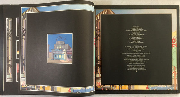 The Soundtrack From The Film The Song Remains The  - Led Zeppelin