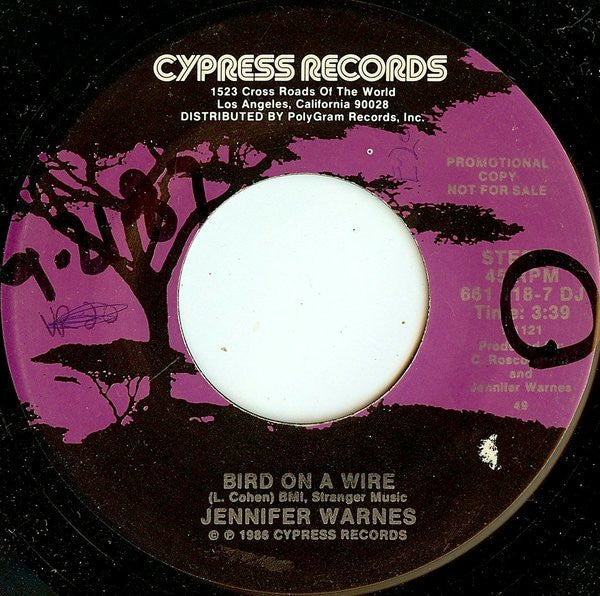 Bird On A Wire - Warnes, Jennifer