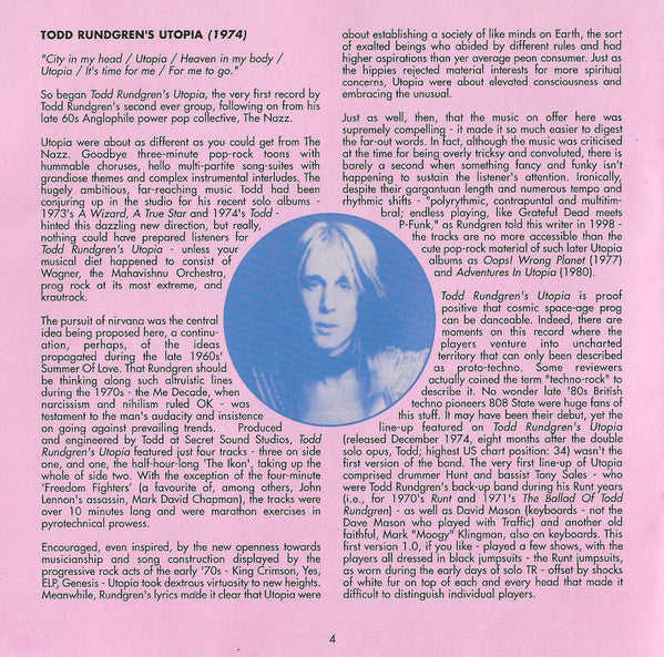 Todd Rundgren's Utopia - Utopia