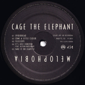 Melophobia - Cage The Elephant
