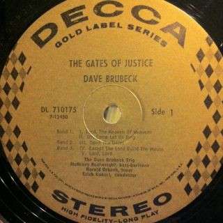 The Gates Of Justice - Brubeck, Dave