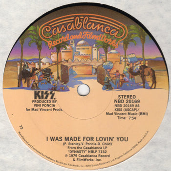 I Was Made For Lovin' You - Kiss