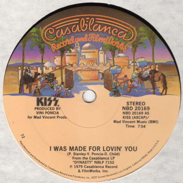 I Was Made For Lovin' You - Kiss