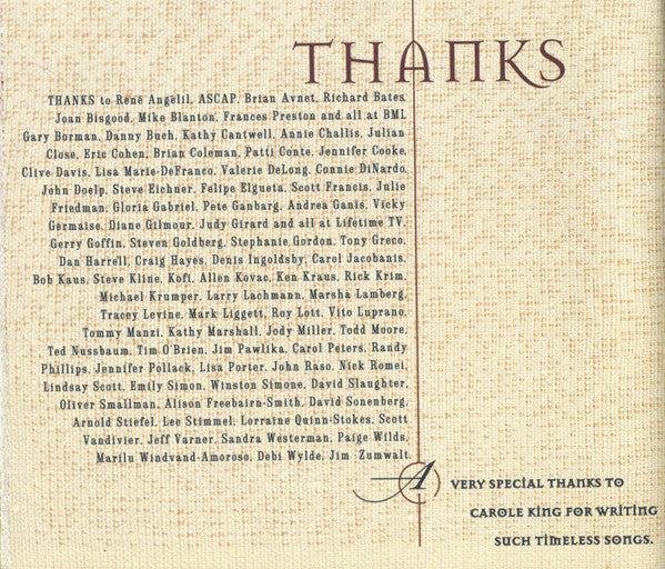 Tapestry Revisited: A Tribute To Carole King - Various Artists